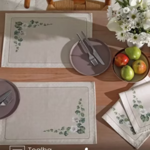 Jogo Americano 4 peças Renova Botânica 45X31 cm Döhler