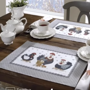 Jogo Americano Döhler 4 peças Renova Lia 45X31 cm