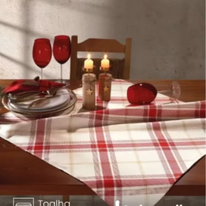 Centro de Mesa Döhler Celebra Natal 99 medidas 78X78 cm
