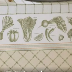 Toalha de Mesa Quadrada 4 lugares Renova Charlotte 1,40X1,40 m Döhler