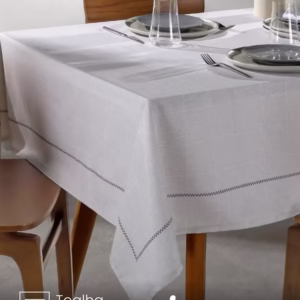 Toalha de Mesa Quadrada 4 lugares Renova Iara 1,40X1,40 m Döhler