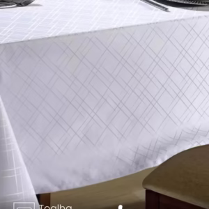 Toalha de Mesa Quadrada Döhler 4 lugares Requinte II TJ5795 1,60X1,60 m