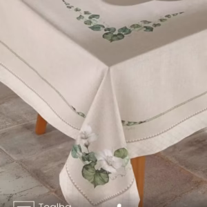 Toalha de Mesa Retangular 6 lugares Renova Botânica 1,40X2,10 m Döhler