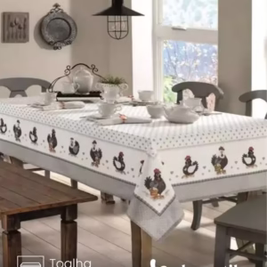 Toalha de Mesa Retangular Döhler 6 lugares Renova Lia 1,40X2,10 m
