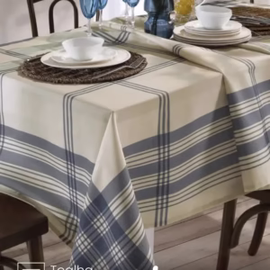 Toalha de Mesa Retangular 6 lugares Renova Luna 1,40X2,10 m Döhler