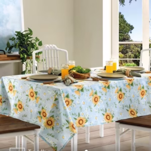 Toalha de Mesa Retangular Döhler 8 lugares Athenas Ida 1,60X2,50 m