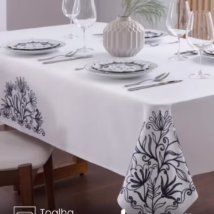 Toalha de Mesa Retangular Jolitex 6 lugares Holanda 1,50X2,20 m