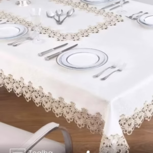 Toalha de Mesa Retangular Jolitex 8 lugares Veneza 1,60X2,70 m