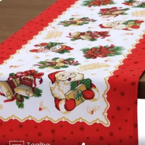 Trilho de Mesa Döhler Athenas Natal 111 medidas 35X1,00 m