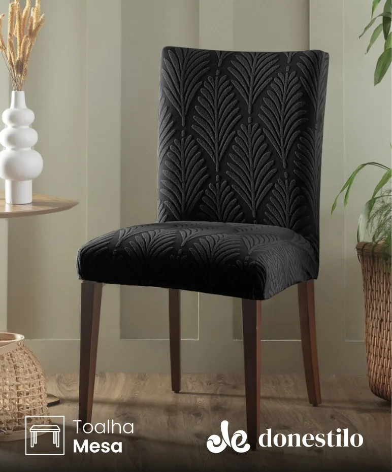 Capa de Cadeira Veludo Savanna 40X60 cm Jolitex