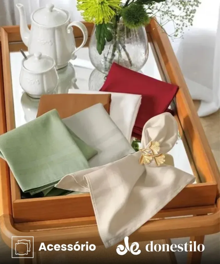 Guardanapo de Tecido Karsten Gourmet 51X51 cm em Passa-Vinte MG