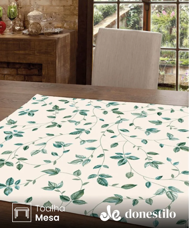 Centro de Mesa Athenas Botanica 01 - 78X78 cm Dohler