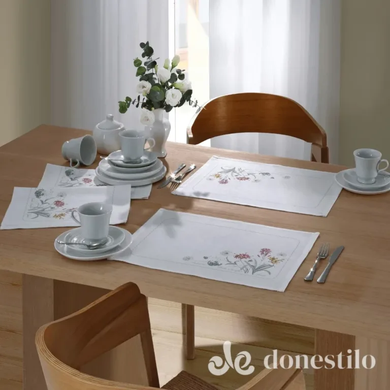 Jogo Americano Arabella Diana 4 peças 45X31 cm Döhler em Passa-Vinte MG