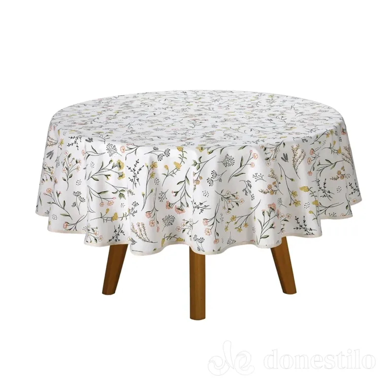 Toalha de Mesa Redonda Athenas Florencia 1,60 m Döhler em Passa-Vinte MG