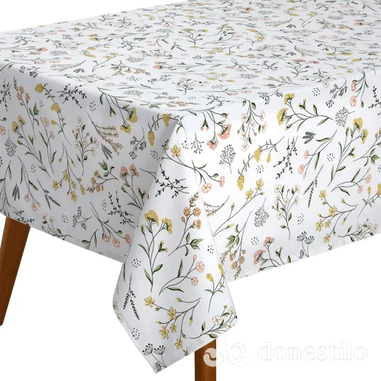 Toalha de Mesa Quadrada Athenas Florencia 1,40×1,40 m Döhler em Passa-Vinte MG