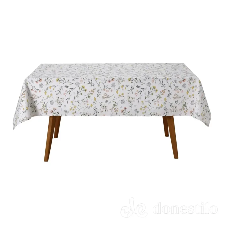 Toalha de Mesa Retangular Athenas Florencia 1,60X2,50 m Döhler em Passa-Vinte MG
