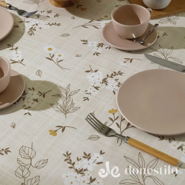 Toalha de Mesa Quadrada Athenas Esmeralda 1,40X1,40 m Döhler em Passa-Vinte MG