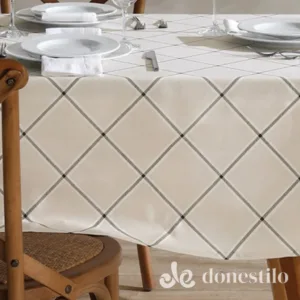 Toalha de Mesa Quadrada Athenas Ieda 1,40X1,40 m Döhler