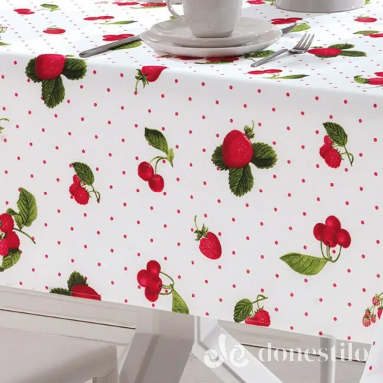 Toalha de Mesa Quadrada Athenas Iolanda 1,40X1,40 m Döhler em Passa-Vinte MG