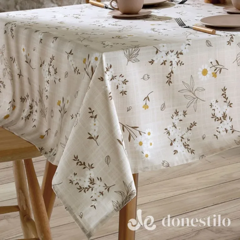 Toalha de Mesa Retangular Athenas Esmeralda 1,60×2,50 m Döhler em Passa-Vinte MG