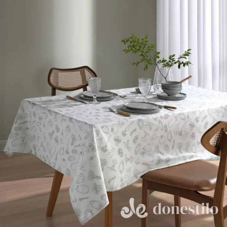 Toalha de Mesa Retangular Athenas Legumes 1,40X2,10 m Döhler em Passa-Vinte MG