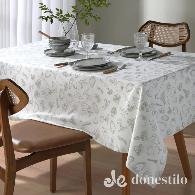 Toalha de Mesa Retangular Athenas Legumes 1,60X2,50 m Döhler em Passa-Vinte MG
