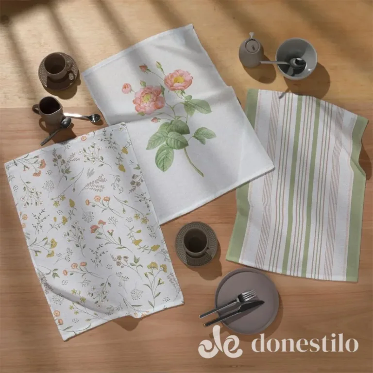 Pano de Copa Prata Florência 45X65 cm Döhler (1 peça) em Passa-Vinte MG