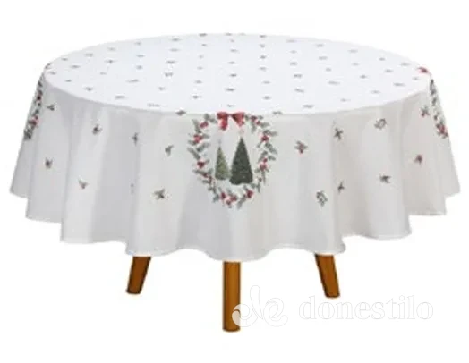 Toalha de Mesa Döhler Clean Renova Estampado Digital 1,80m Natal 126 em Rio Branco AC