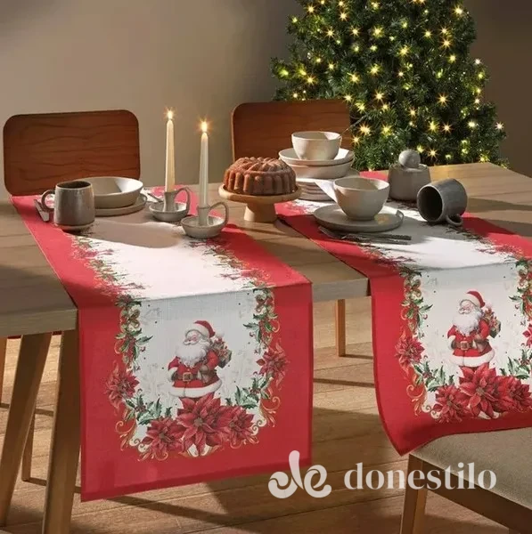 Trilho de Mesa Döhler Clean Renova Estampado Digital 45×1,60m Natal 122 em Rio Branco AC