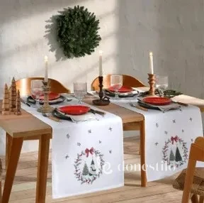 Trilho de Mesa Döhler Clean Renova Estampado Digital 45×1,60m Natal 126 em Rio Branco AC