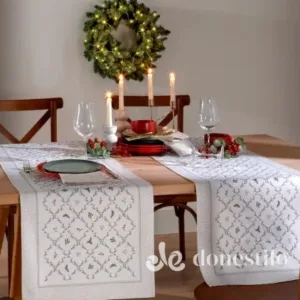 Trilho de Mesa Döhler Clean Renova Estampado Digital 45×1,60m Natal 127
