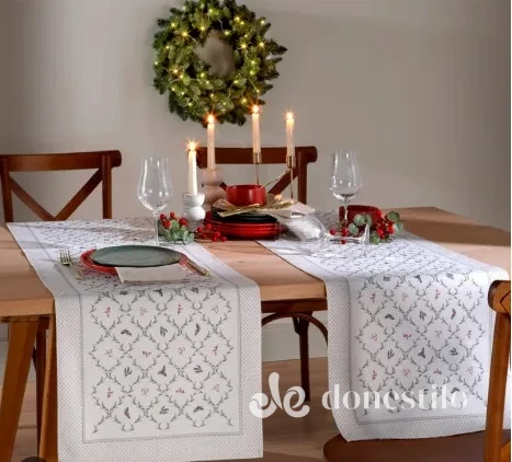 Trilho de Mesa Döhler Clean Renova Estampado Digital 45×1,60m Natal 127 em Rio Branco AC