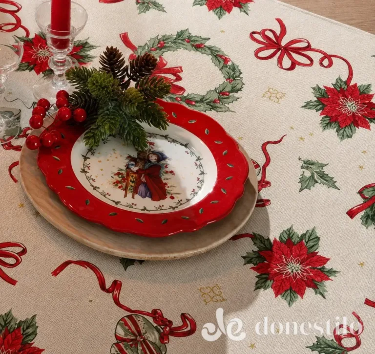 Jogo Americano Celebra Estampado Döhler 45x35cm Natal 121 em Porteiras CE
