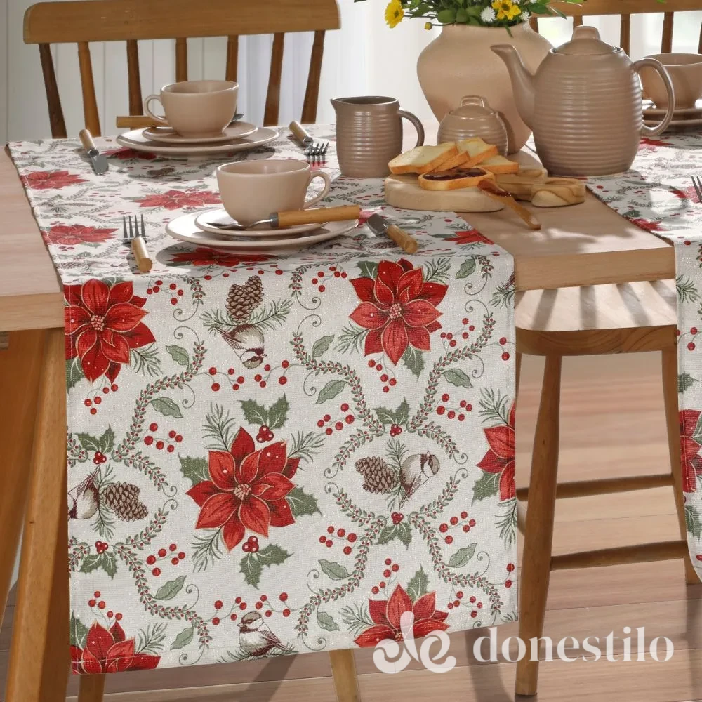 Trilho de Mesa Celebra Estampado Döhler 45x180m Natal 128