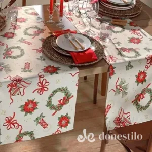Trilho de Mesa Celebra Estampado Döhler 45x160m Natal 121