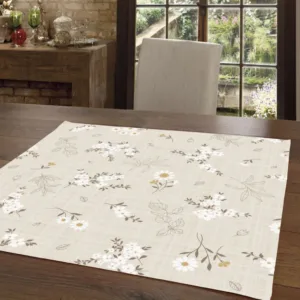 Centro de Mesa Athenas Esmeralda 78X78 cm Döhler