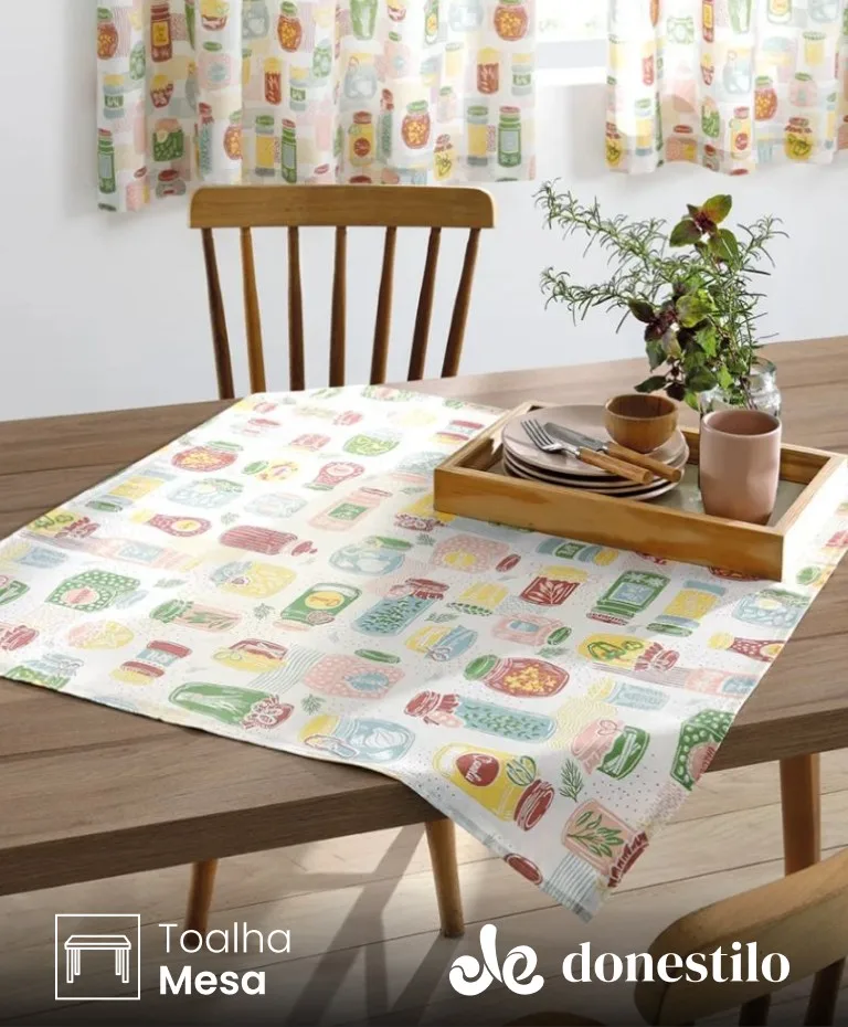 Centro de Mesa Döhler Athenas Ester 78X78 cm Centro de Mesa Döhler Athenas Ester 78X78 cm