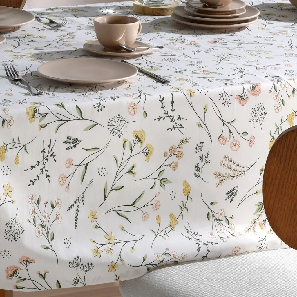 Toalha de Mesa Quadrada Athenas Florencia 1,40×1,40 m Döhler Toalha de Mesa Quadrada Athenas Florencia 1,40×1,40 m Döhler