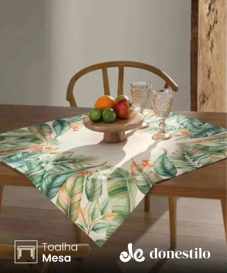 Centro de Mesa Renova Hércules 78X78 cm Döhler Centro de Mesa Renova Hércules 78X78 cm Döhler
