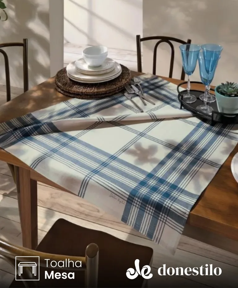 Centro de Mesa Renova Luna 78X78 cm Döhler Centro de Mesa Renova Luna 78X78 cm Döhler