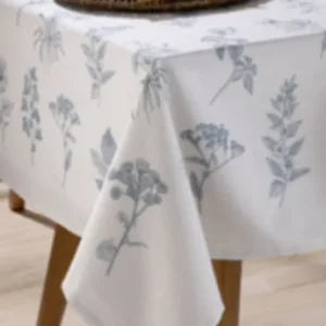 Toalha de Mesa Quadrada 8 lugares Renova Ciana 1,80×1,80 m Döhler
