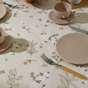 Toalha de Mesa Quadrada Athenas Esmeralda 1,40X1,40 m Döhler