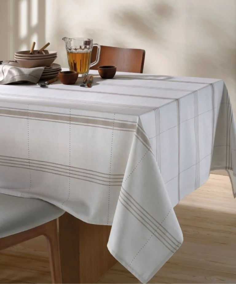 Toalha de Mesa Retangular 6 lugares Arabella Nina 1,60×2,30 m Döhler Toalha de Mesa Retangular 6 lugares Arabella Nina 1,60×2,30 m Döhler