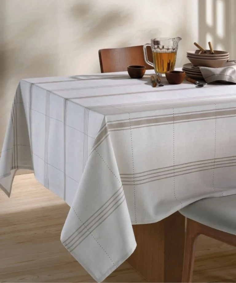 Toalha de Mesa Retangular 8 lugares Arabella Nina 1,60×2,70 m Döhler Toalha de Mesa Retangular 8 lugares Arabella Nina 1,60×2,70 m Döhler