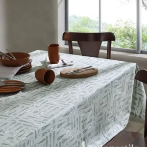 Toalha de Mesa Retangular 8 lugares Athenas Ellie 1,60X2,50 m Döhler