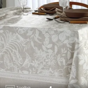 Toalha de Mesa Retangular 8 lugares Renova Alana 1,60X2,70 m Döhler