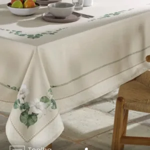 Toalha de Mesa Retangular 8 lugares Renova Botânica 1,60X2,70 m Döhler