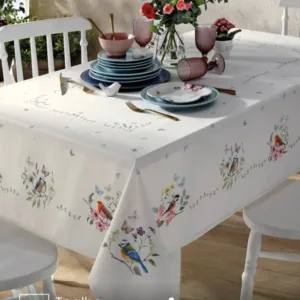 Toalha de Mesa Retangular 8 lugares Renova Jardim 1,60X2,70 m Döhler