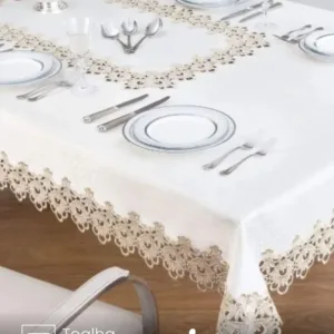 Toalha de Mesa Retangular Jolitex 8 lugares Veneza 1,60X2,70 m