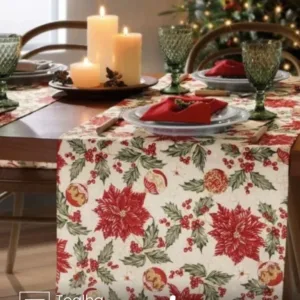Trilho de Mesa Döhler Celebra Natal 106 medidas 45X1,60 m